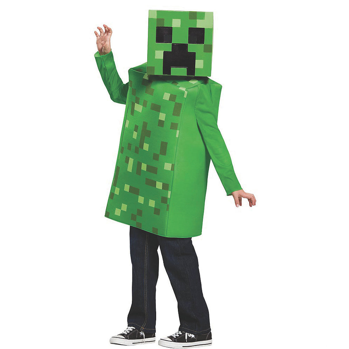 Minecraft Creeper Costume for Halloween Family Fun and Themed Events