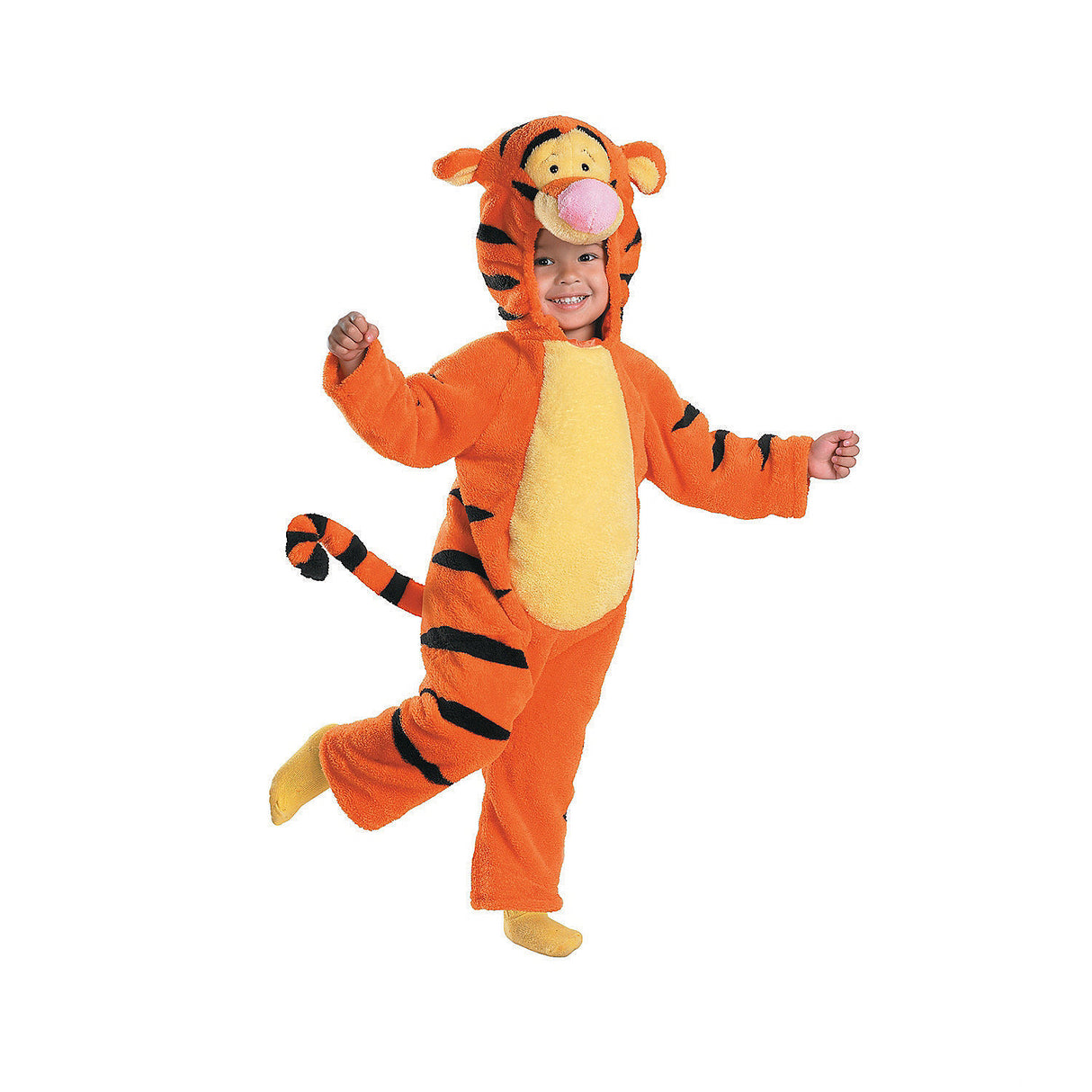 Adorable Toddler Tigger Costume for Halloween Parties and Dress-Up Fun