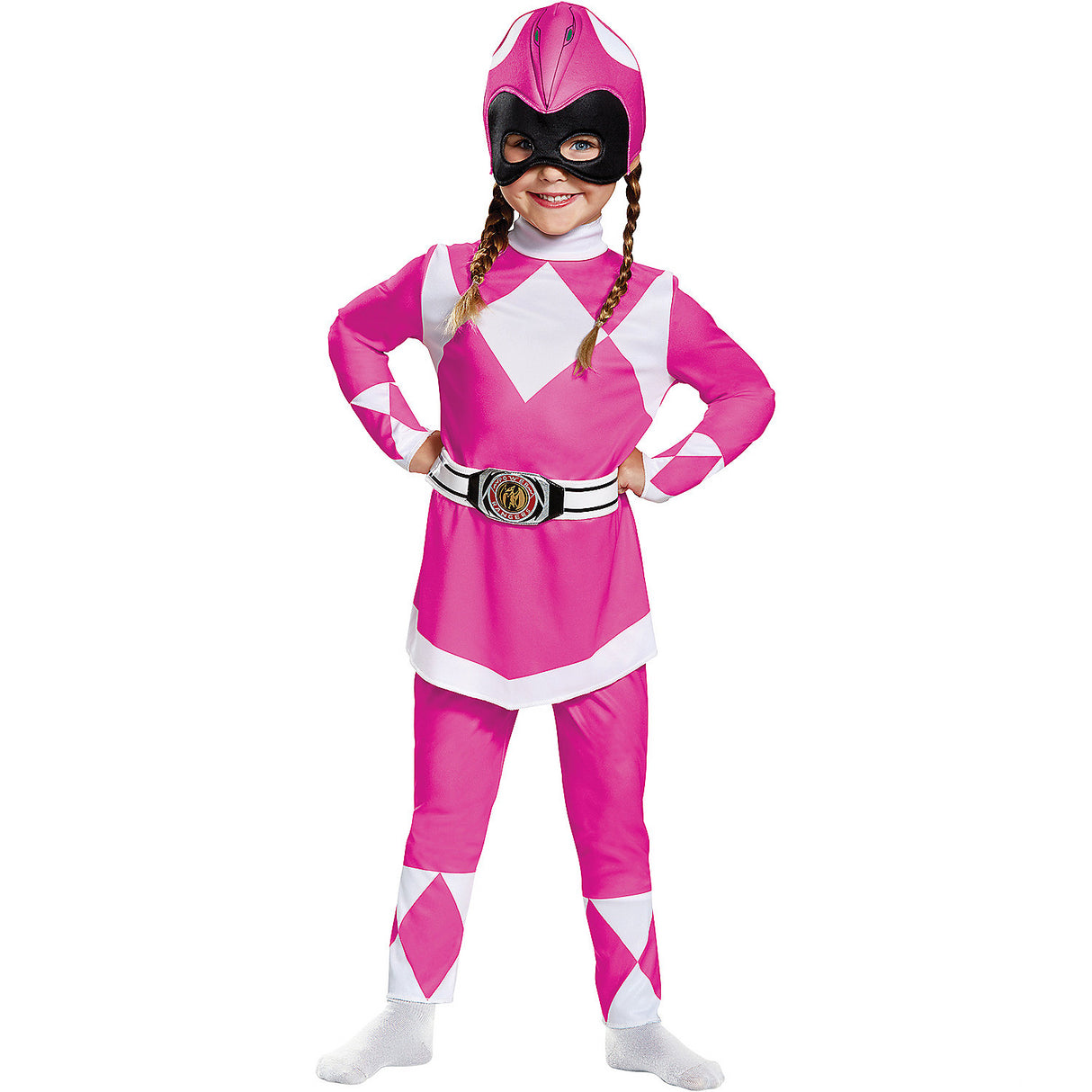 Adorable Pink Ranger Costume for Little Heroes Halloween Parties and Imaginative Playtime