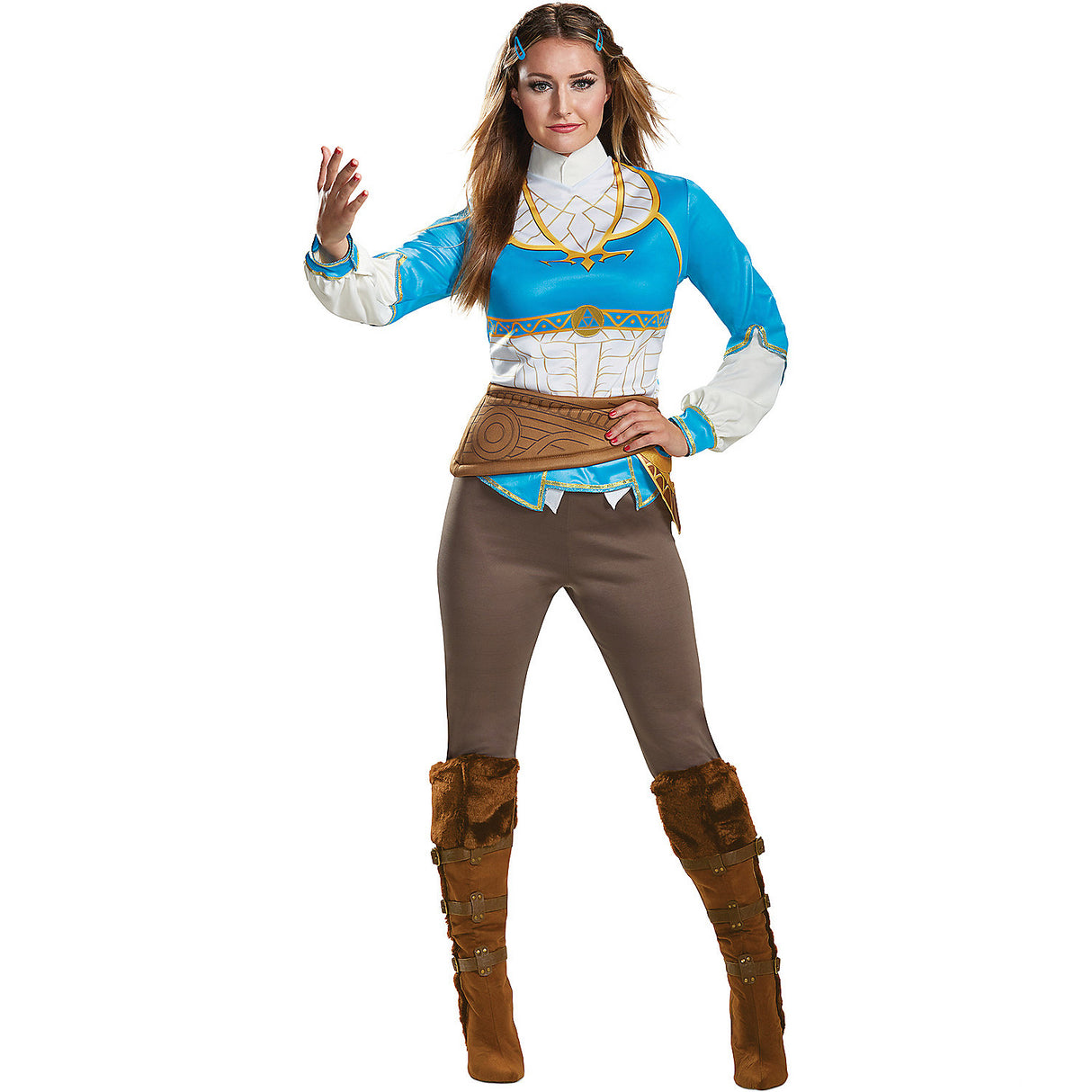 Zelda Breath Wild Adult Costume for Themed Parties Halloween and Cosplay Events