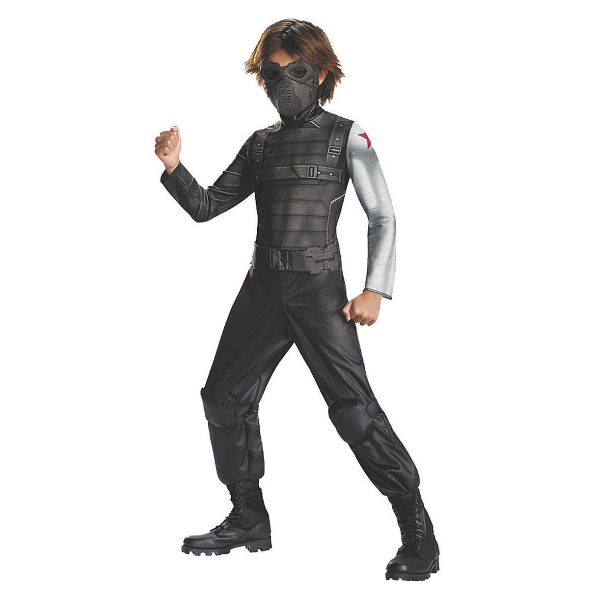 Winter Soldier Boy Costume for Halloween Comic Con and Superhero Dress Up Events