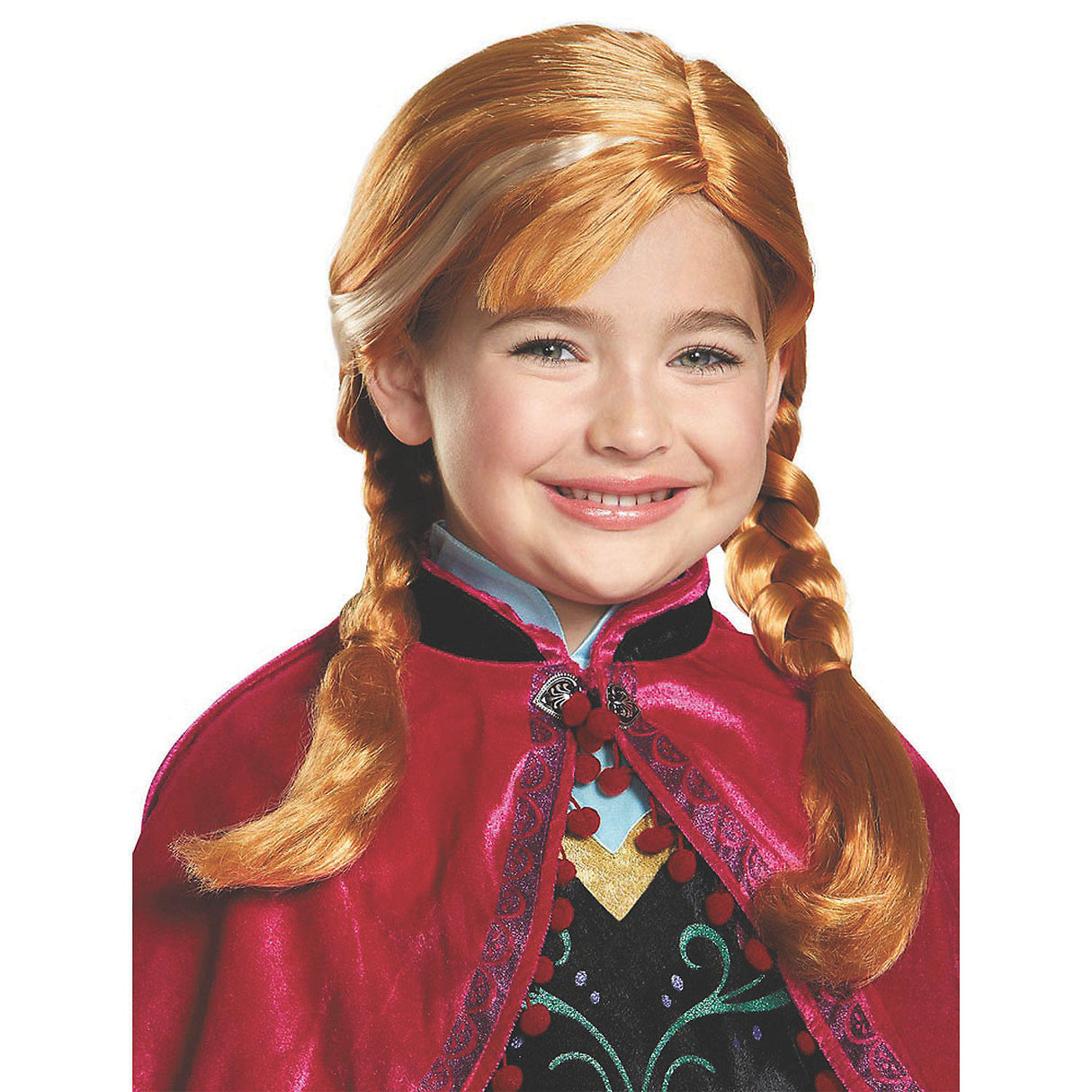 Gorgeous Frozen Anna Wig for Halloween Costume Parties and Disney-themed Dress Up
