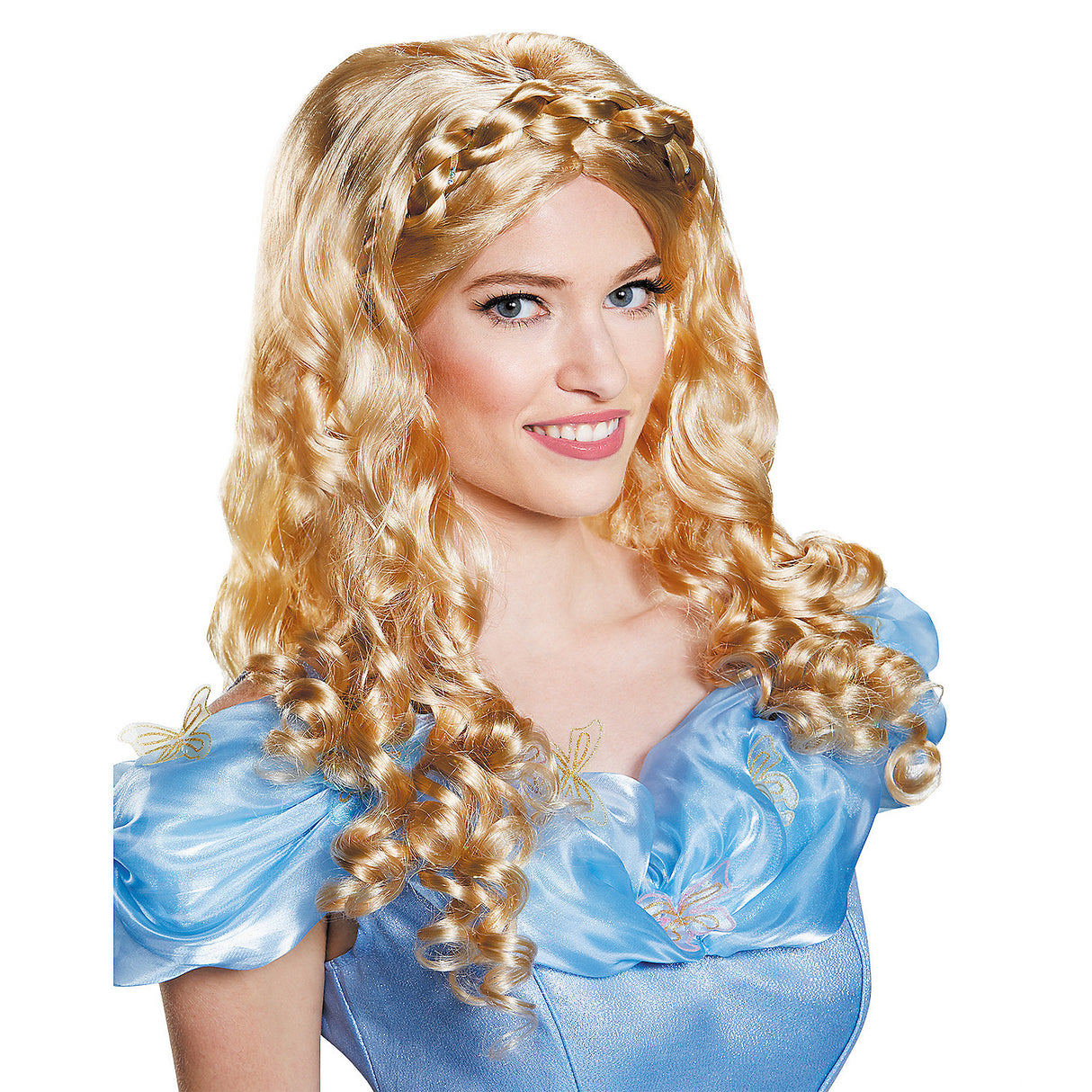 Disney Cinderella Movie Adult Wig for Halloween Parties Costume Events and Theme Dress Up