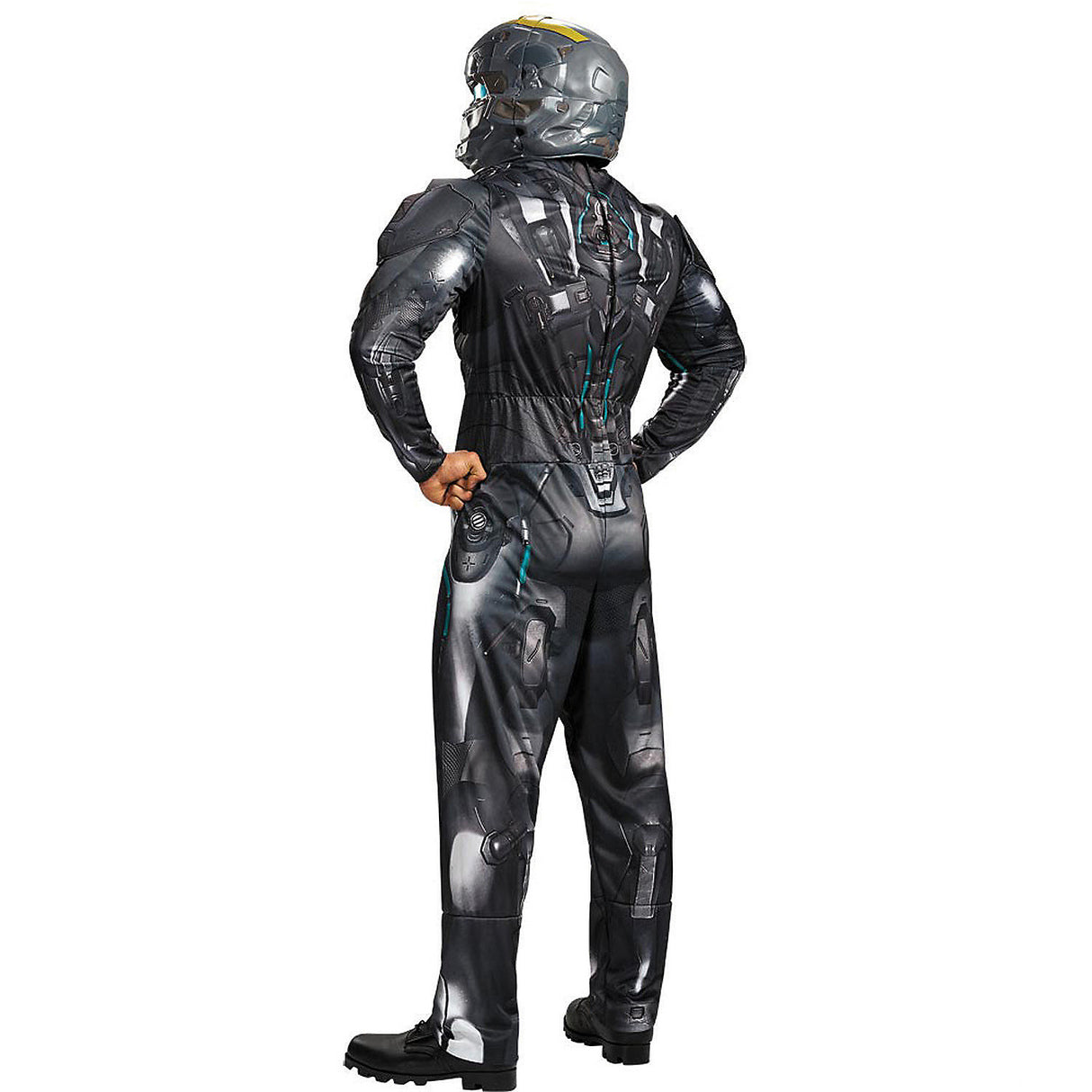 Men's Halo Spartan Locke Costume for Halloween Parties and Video Game Cosplay Events