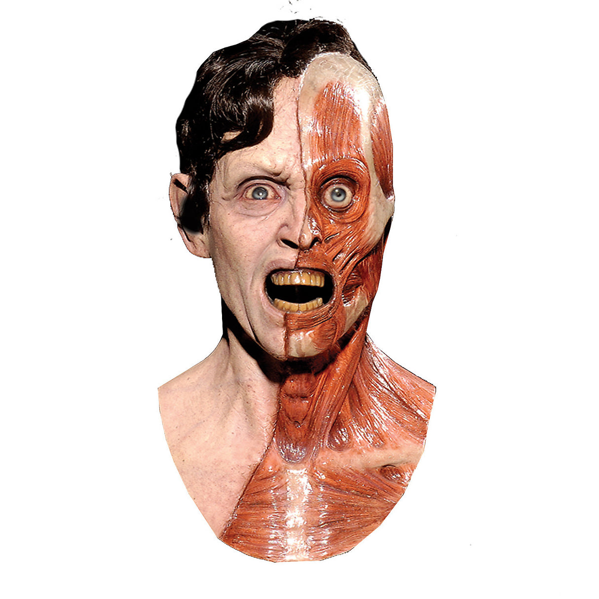 Spooky Human Error Resurrection Mask for Halloween Parties Haunted Events and Costume Festivities