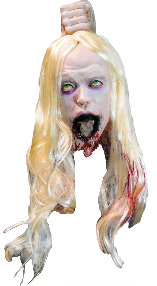 Convincing Ratgirl Latex Prop for Spooky Halloween Parties and Haunted Attractions