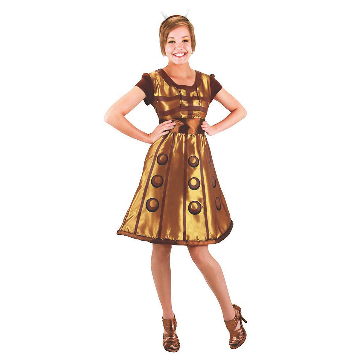 Flirty Women's Doctor Who Dalek Dress for Halloween Parties Dress Up and Themed Events