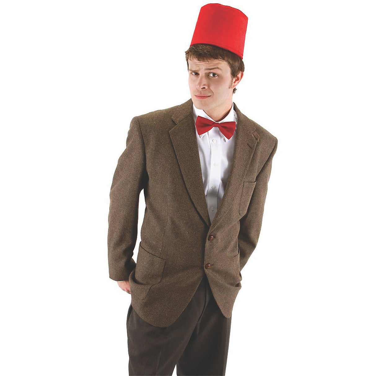 Doctor Who Fez and Bowtie Set for Halloween Costumes and Whovian Parties