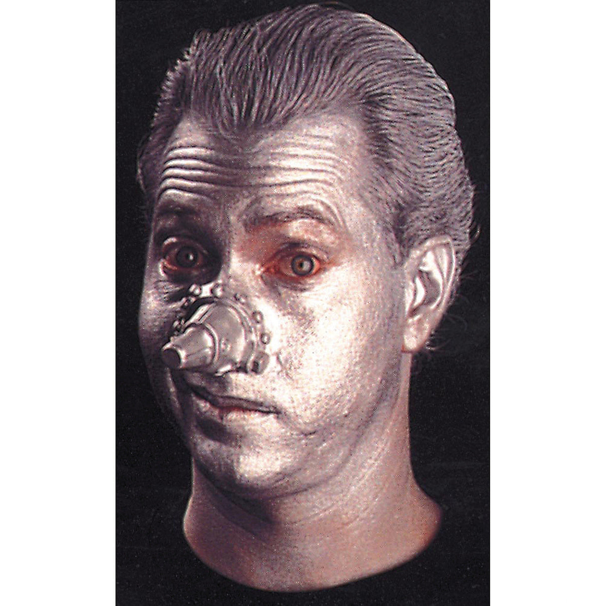 Authentic Tin Man Nose for Theatrical Performances Halloween Celebrations and Costume Parties