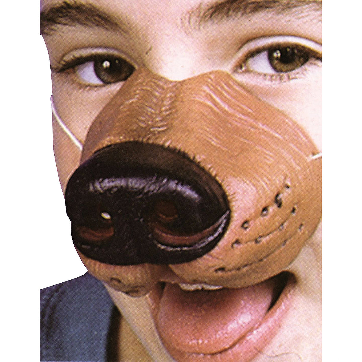 Realistic Dog Nose Costume Accessory for Fun Dress Up and Cosplay Events