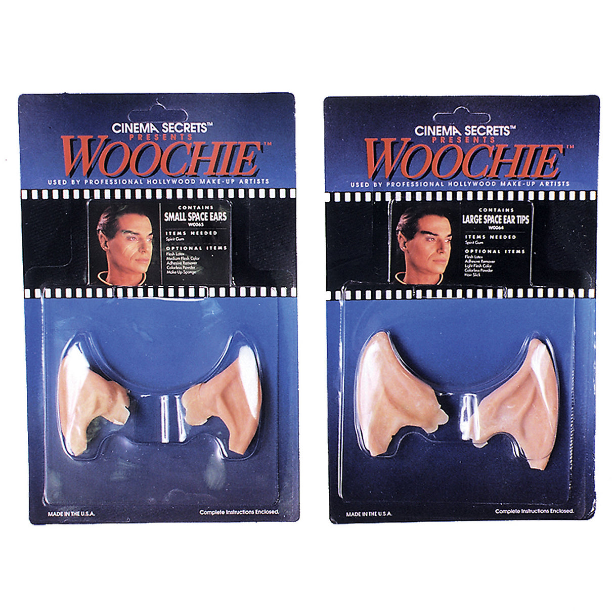 Flesh Colored Ears Woochie Space for Halloween Costumes and Theatrical Performances