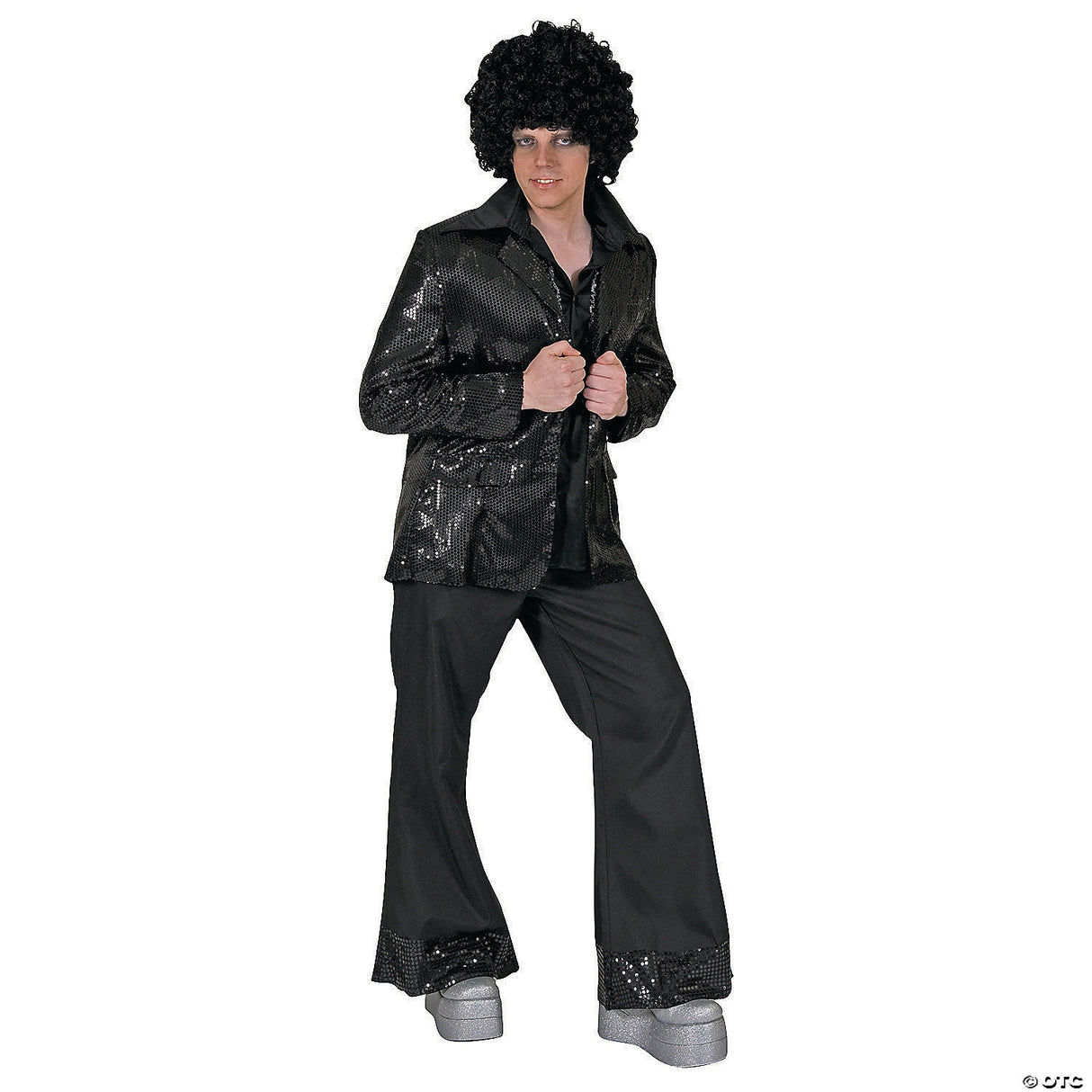 Stylish Men's Sequin Tuxedo Jacket for Disco Parties Halloween Events and Costume Celebrations