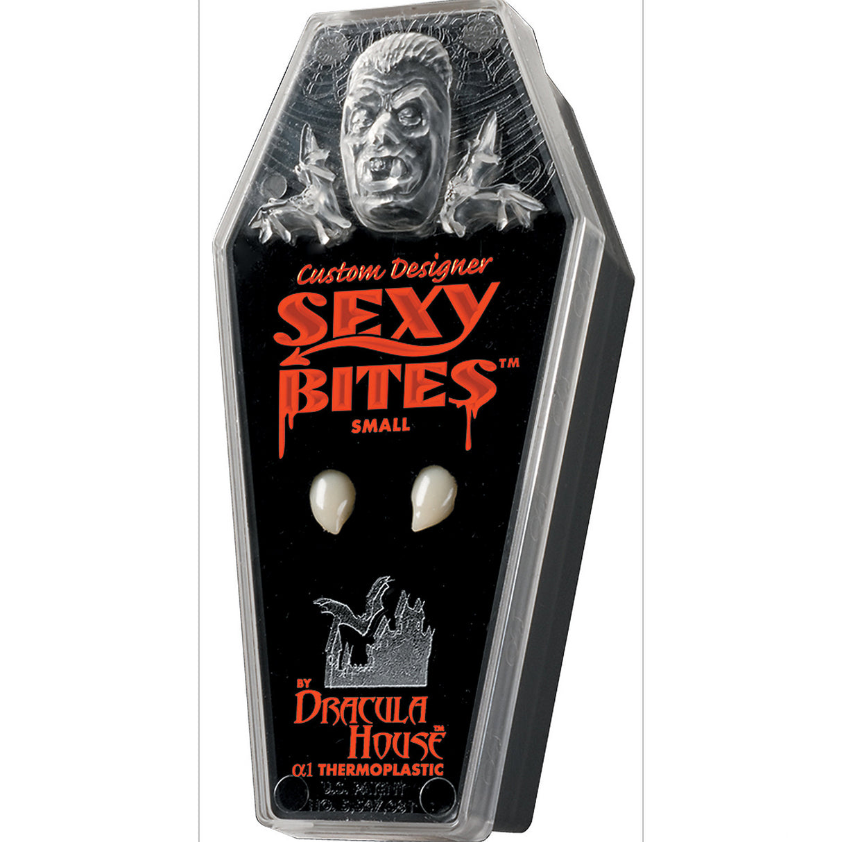 Custom Designer Sexy Bite Fangs for DIY Costumes Halloween Parties and Theatrical Events