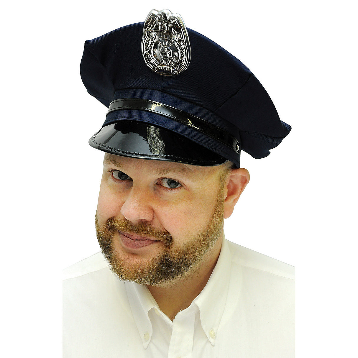 Classic Policeman Hat for Costume Parties Halloween Events and Themed Dress Ups