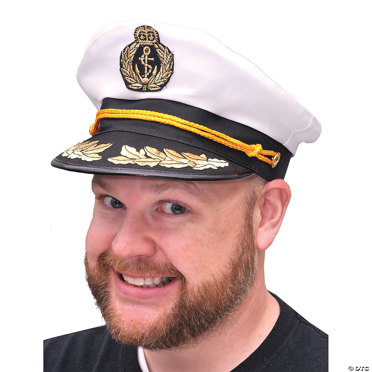 Authentic Navy Captain Hat for Costume Parties Halloween Events and Nautical Themed Celebrations
