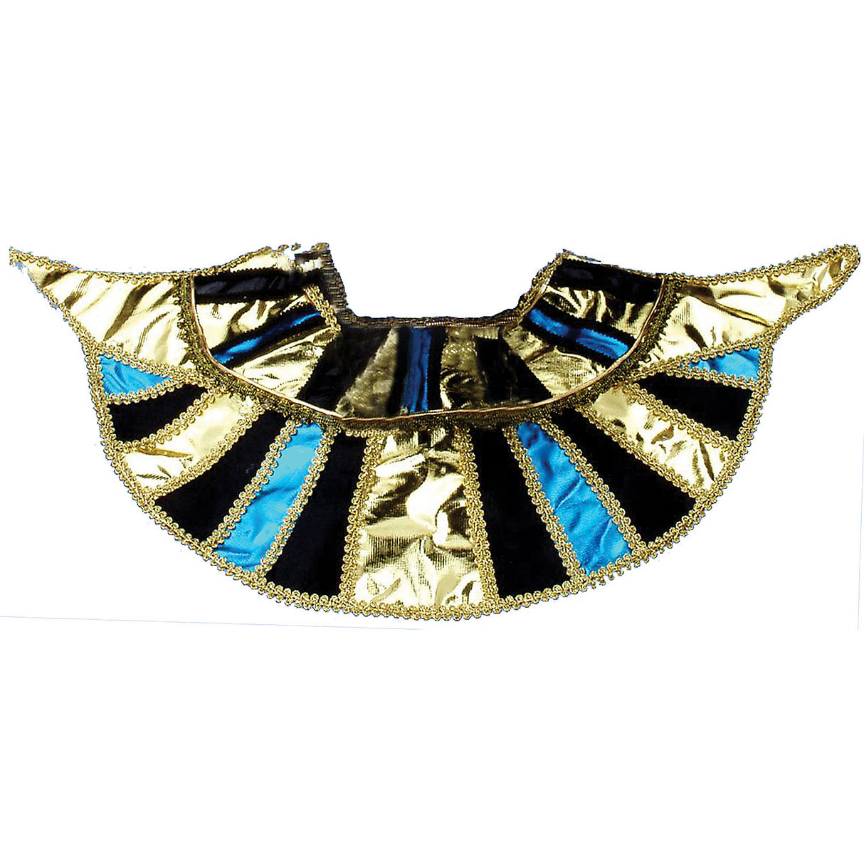 Traditional Egyptian Collar with Lame Accents for Costume Parties and Themed Celebrations