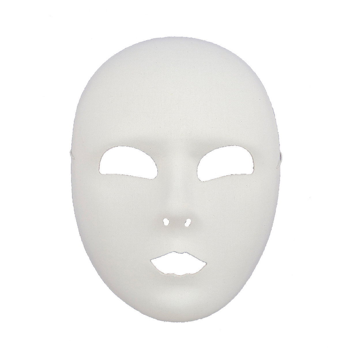 Full Face White Mask for Halloween Costume Parties and Masquerade Events