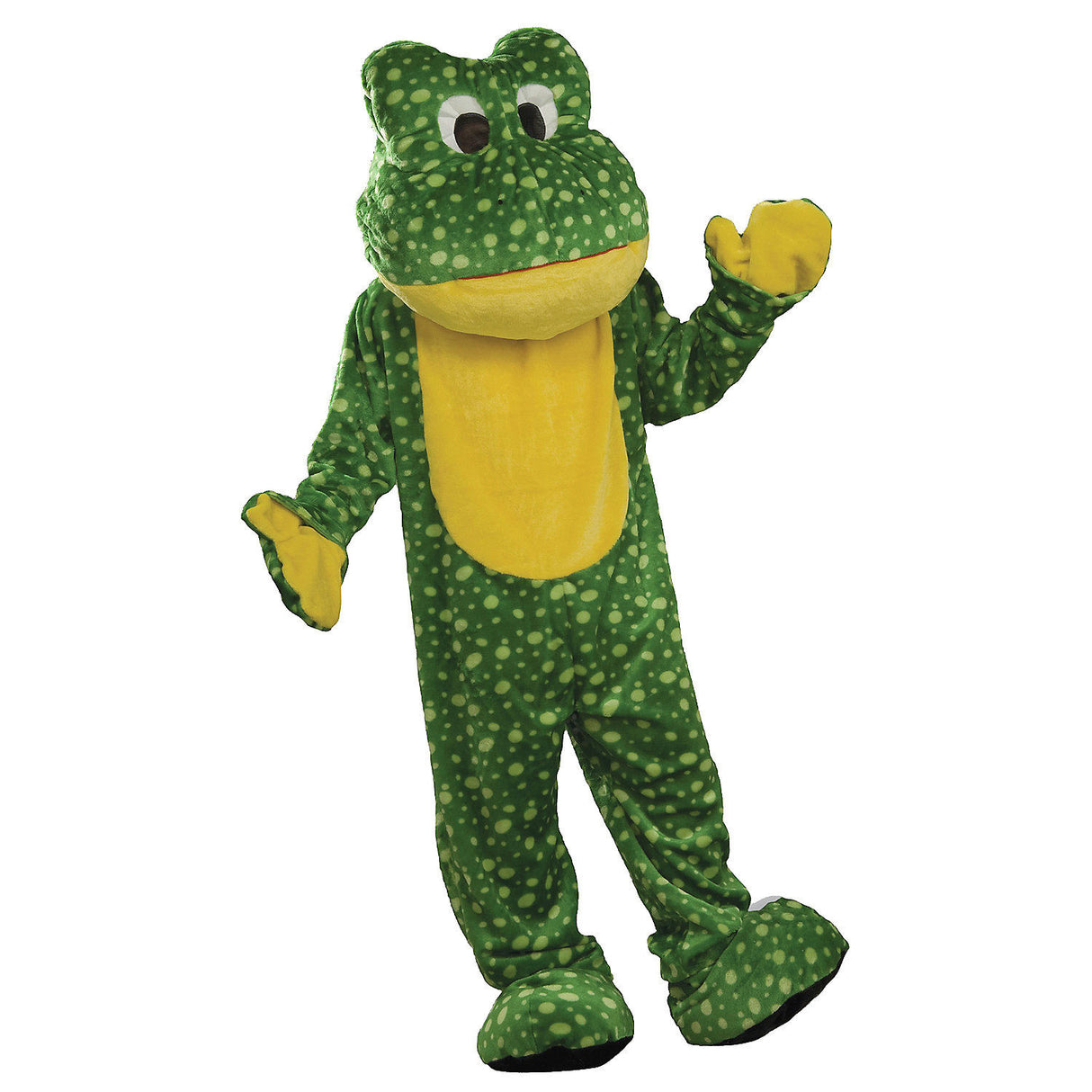 Deluxe Adult Frog Costume for Halloween Parties and Themed Events