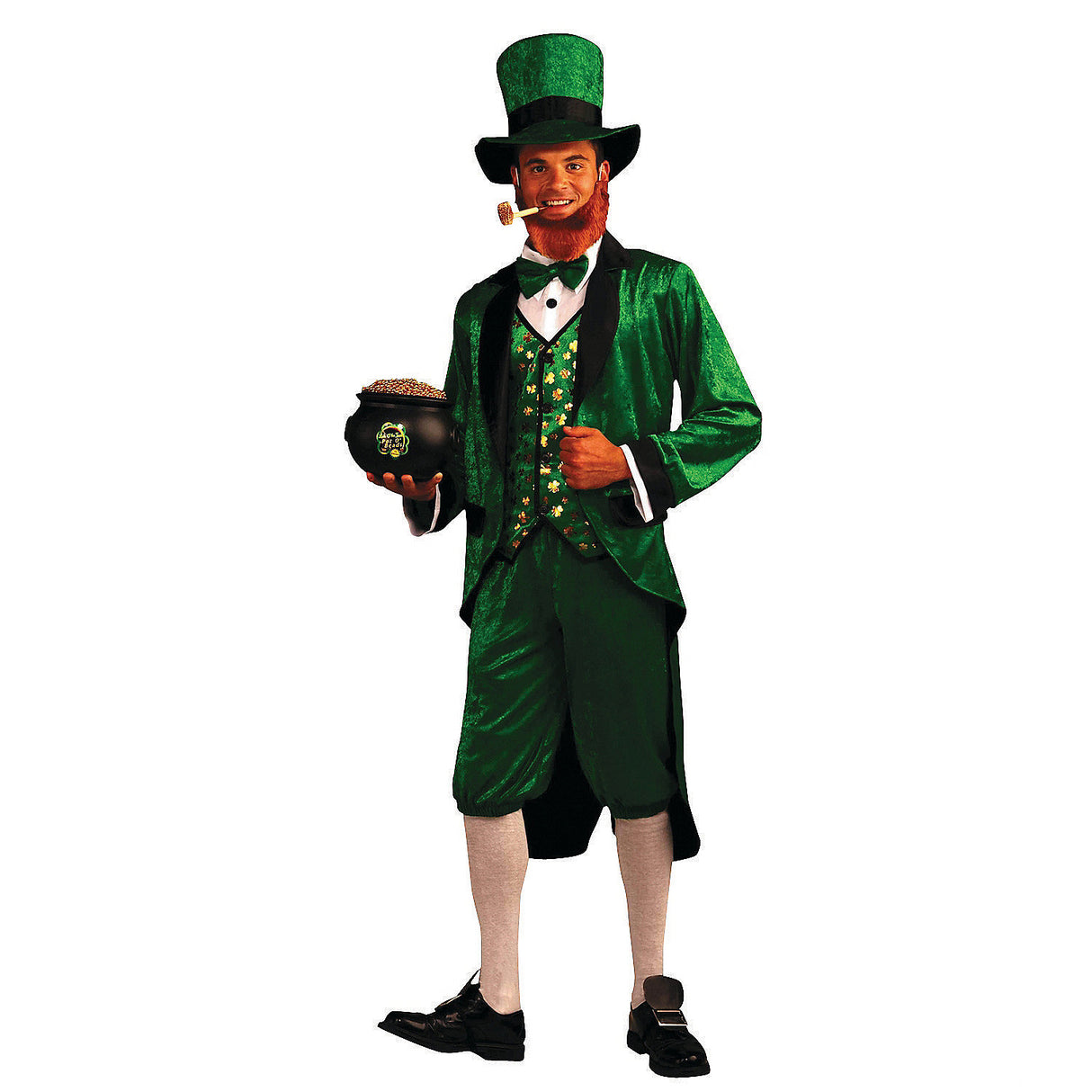 Creative Men's Leprechaun Costume for Halloween Parties and Themed Celebrations