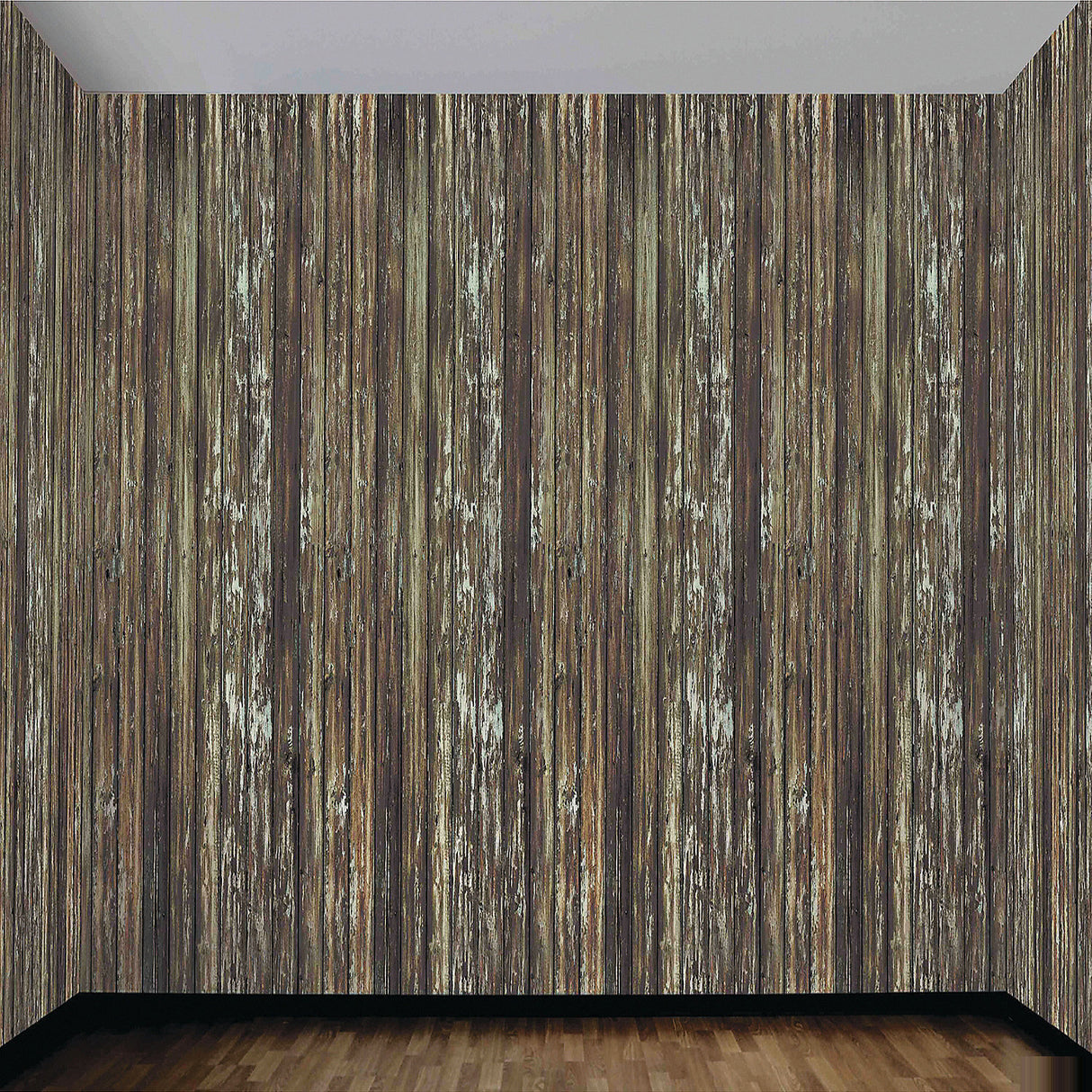 Realistic Wood Wall Background for Party Decorations and Themed Events