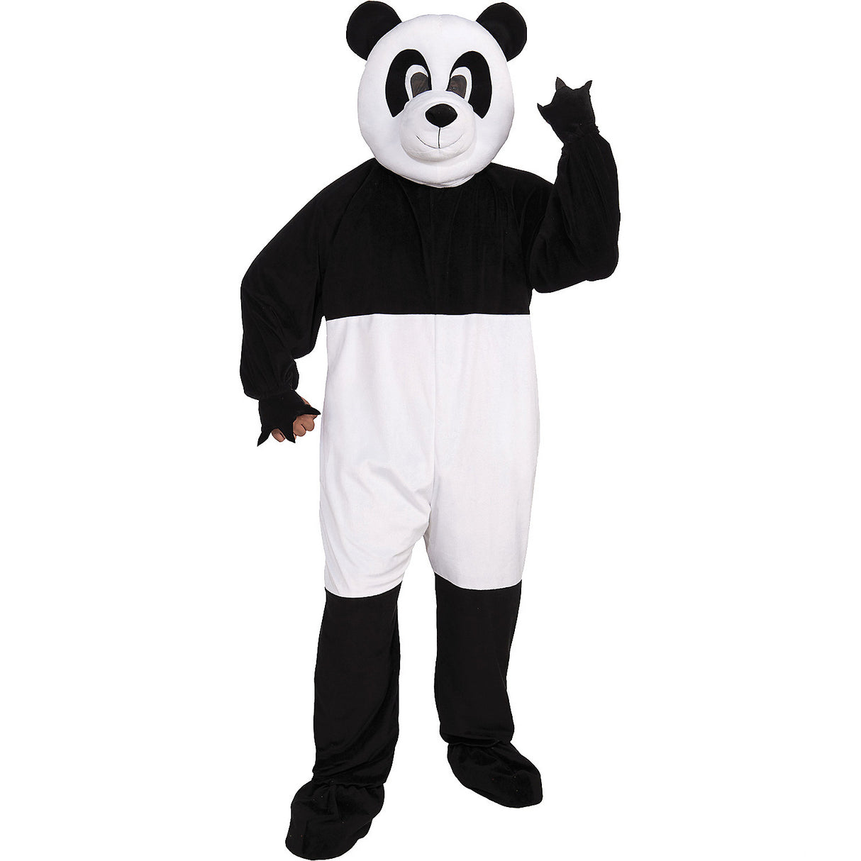 Dress Up in Our Fun Adult Panda Mascot Costume for Halloween and Party Events