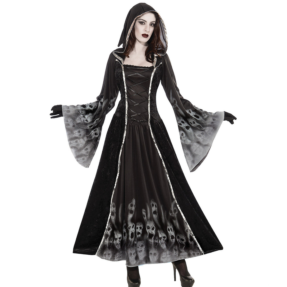 Women’s Forsaken Soul Dress for Halloween Parties Gothic Events and Spooky Celebrations