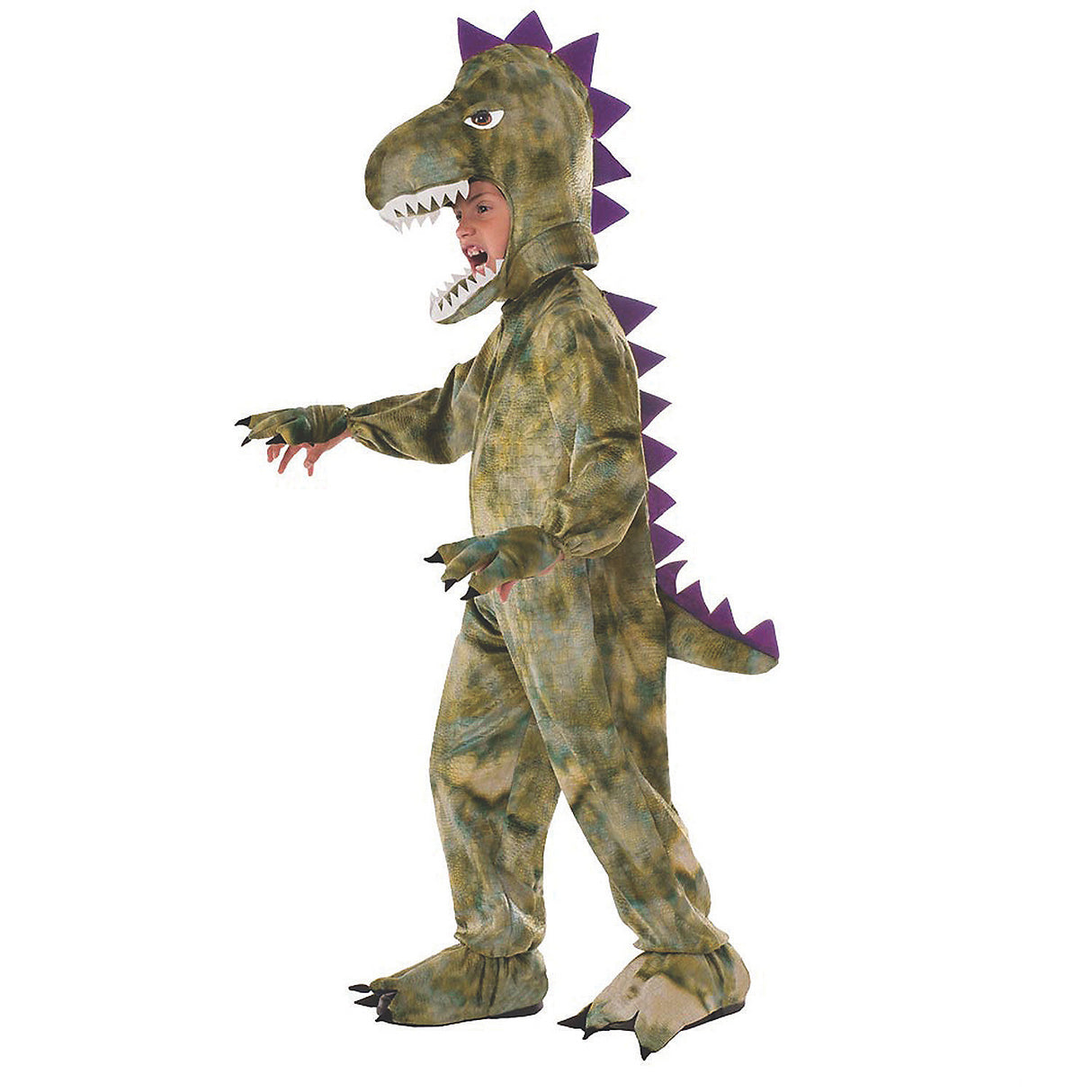 Delightful Dinosaur Child Costume for Halloween Trick-or-Treating and Themed Parties