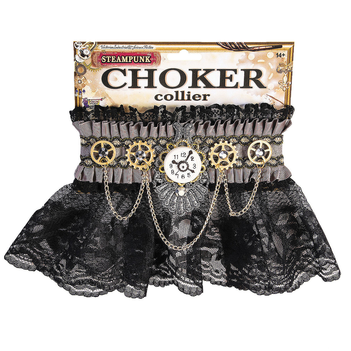 Unique Steampunk Choker for Costume Accessories and Creative DIY Projects