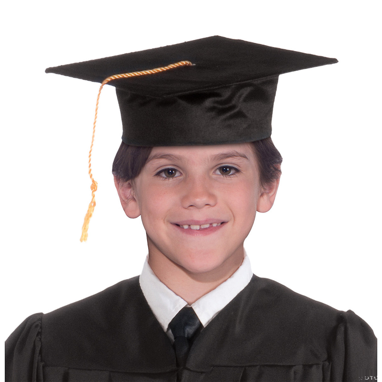 Child Graduation Hat in Black for Graduation Ceremonies and School Celebrations