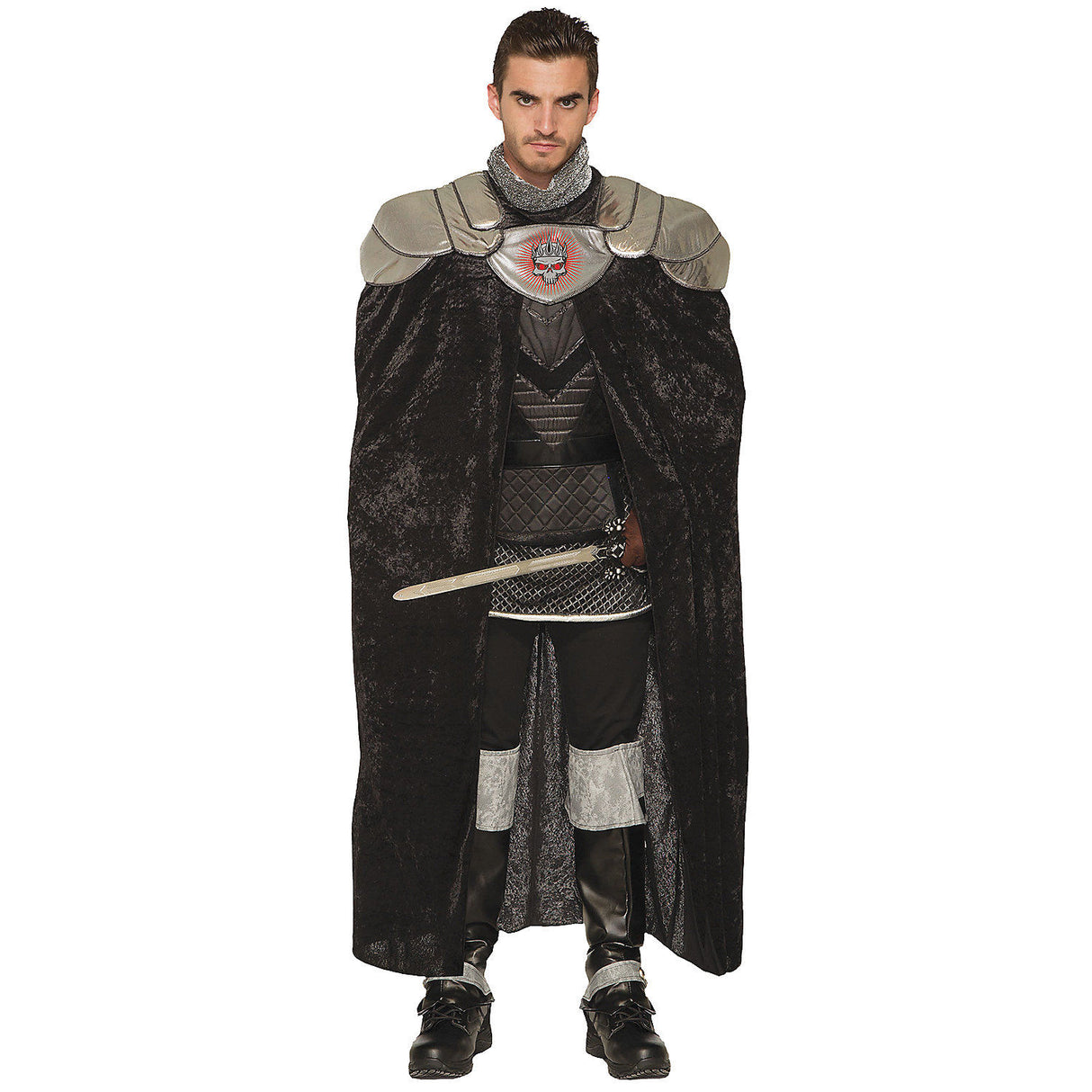 Elegant King Cape for Medieval Renaissance Costume Events and Themed Parties
