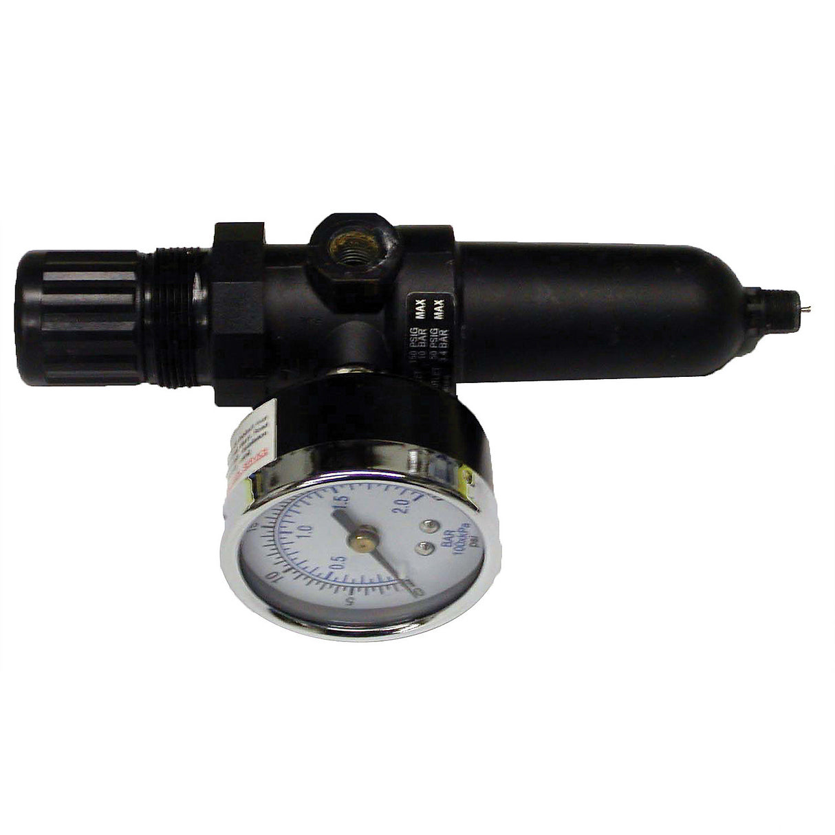 Air Regulator with Filter and Gauge for Air Compressors and Efficient Air Supply Management