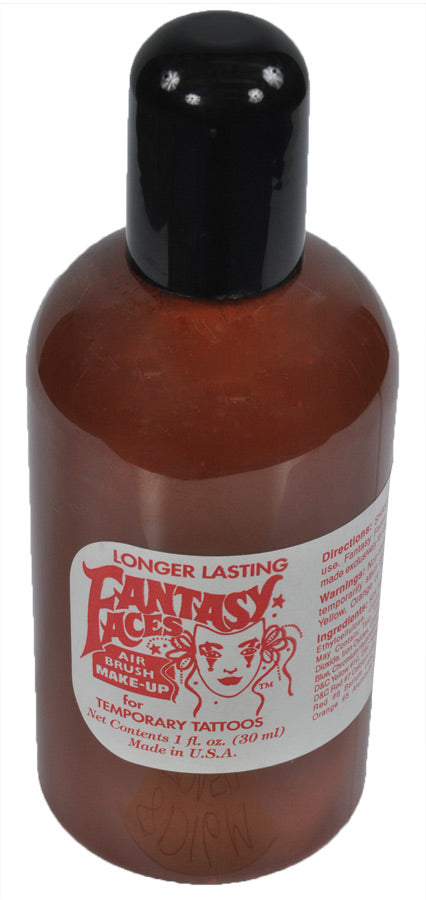Long Lasting Brown Tattoo Makeup for Special Effects and Costume Use