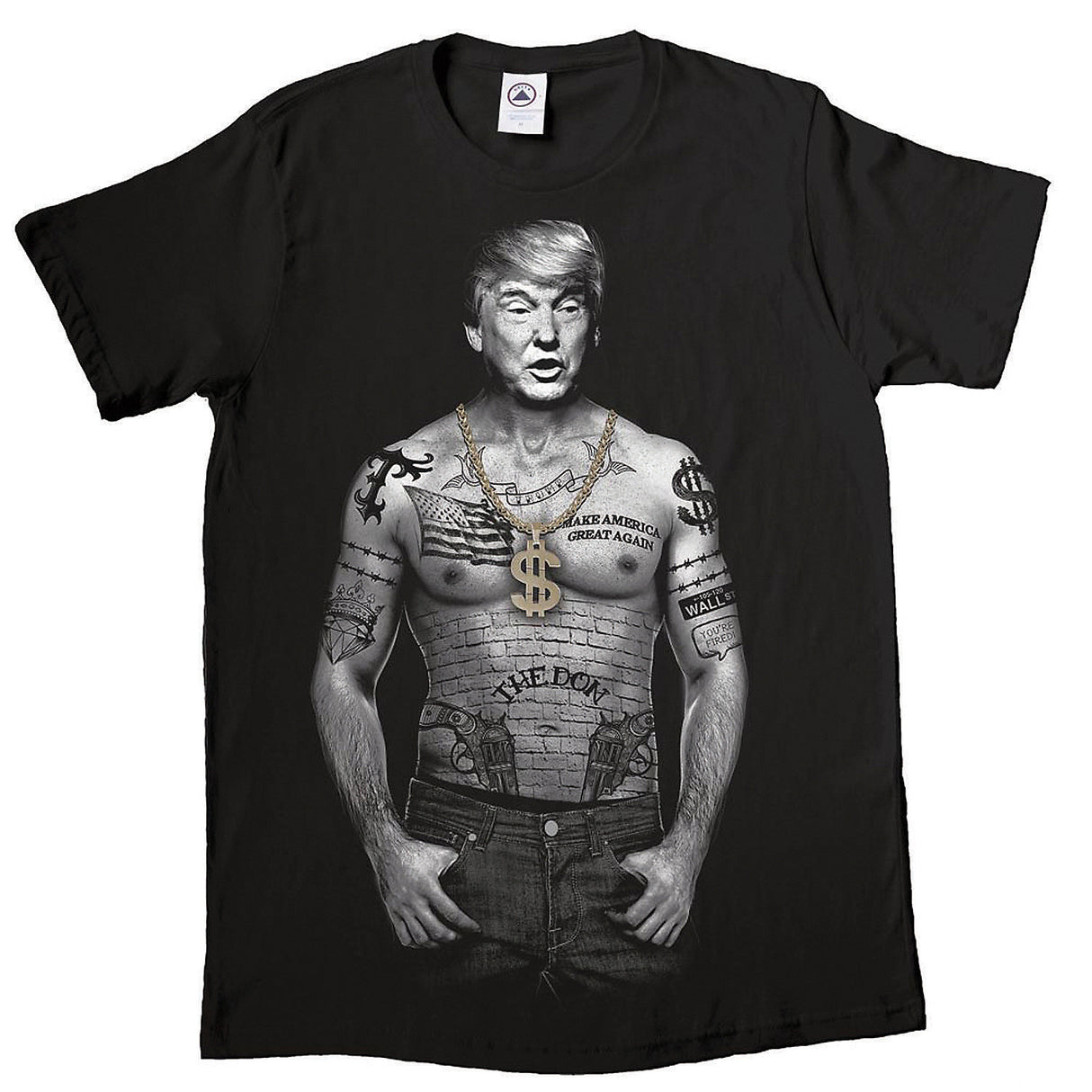 Trump Nation T-Shirt for Halloween Celebrations Political Events and Statement Fashion