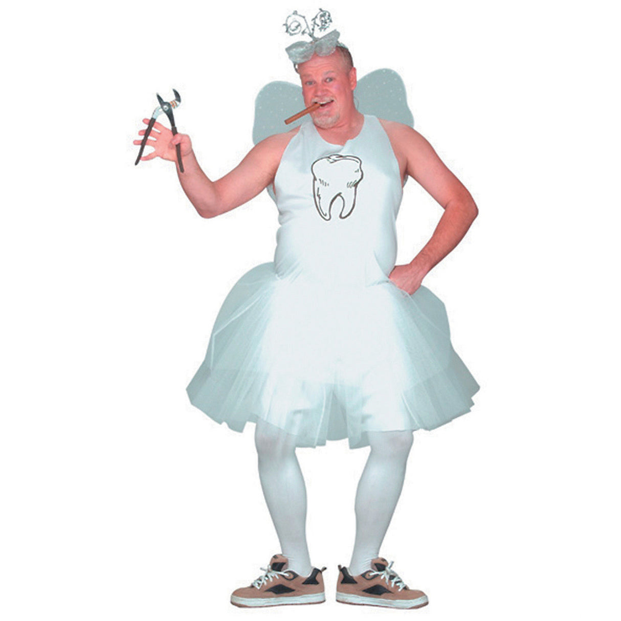 Unique Adult Tooth Fairy Costume for Fun Halloween Celebrations and Costume Parties
