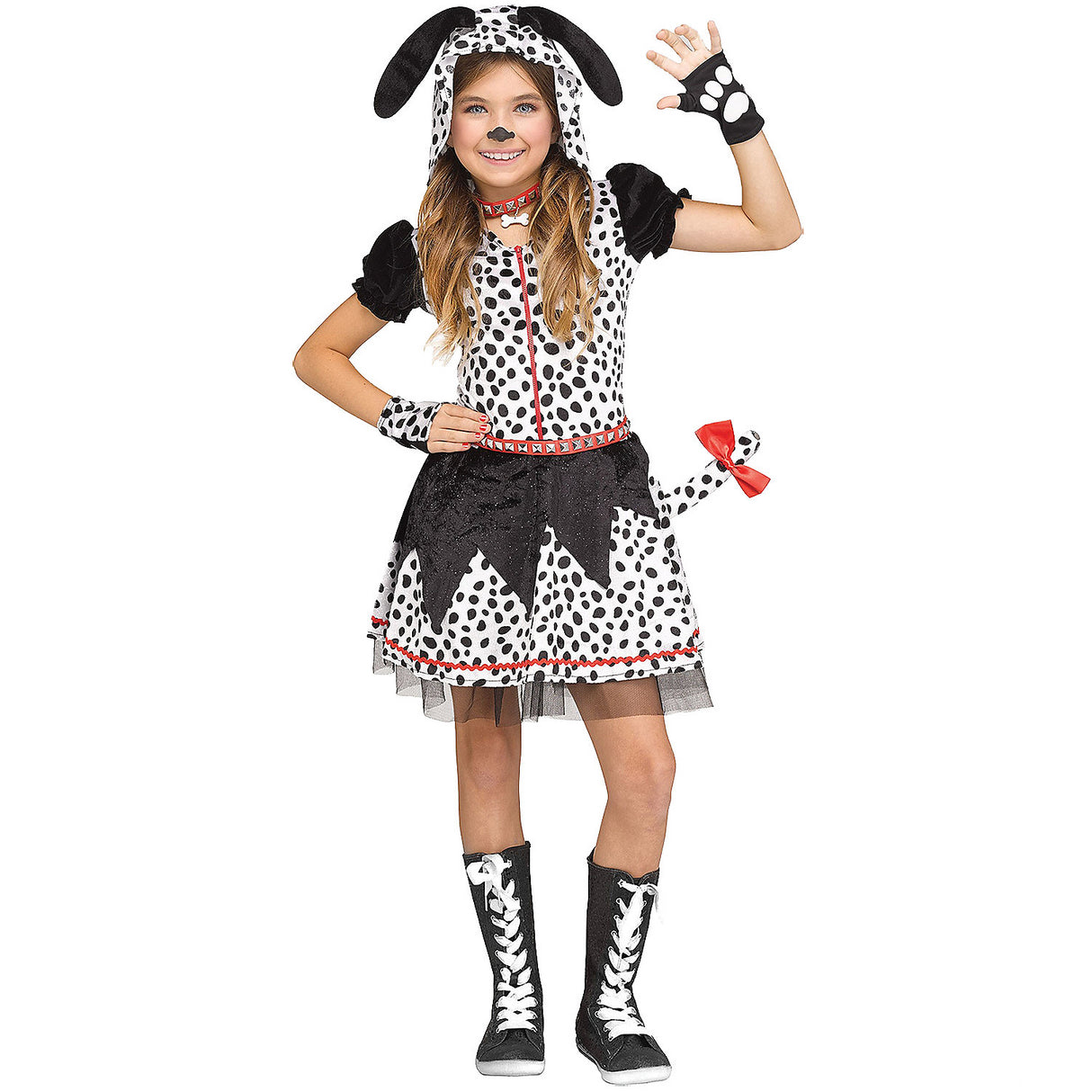 Spotted Sweetie Dog Costume for Kids Halloween Parties Dress Up and Fun Themed Celebrations