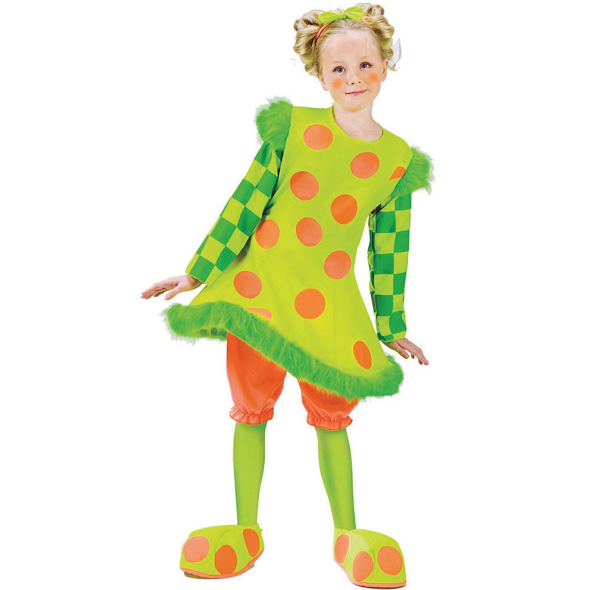 Lolli The Clown Dress Up Costume for Halloween Parties Trick or Treating and Fun Themed Events