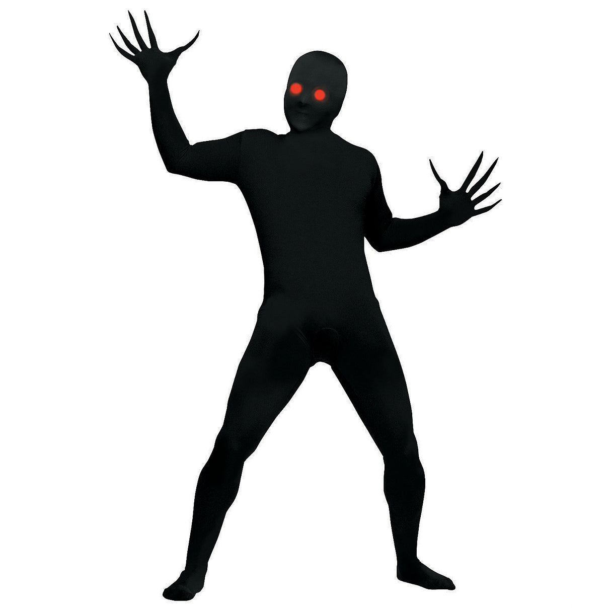 Frightening Boy's Fade Eye Skin Suit Costume for Spooky Halloween Nights and Trick-or-Treating