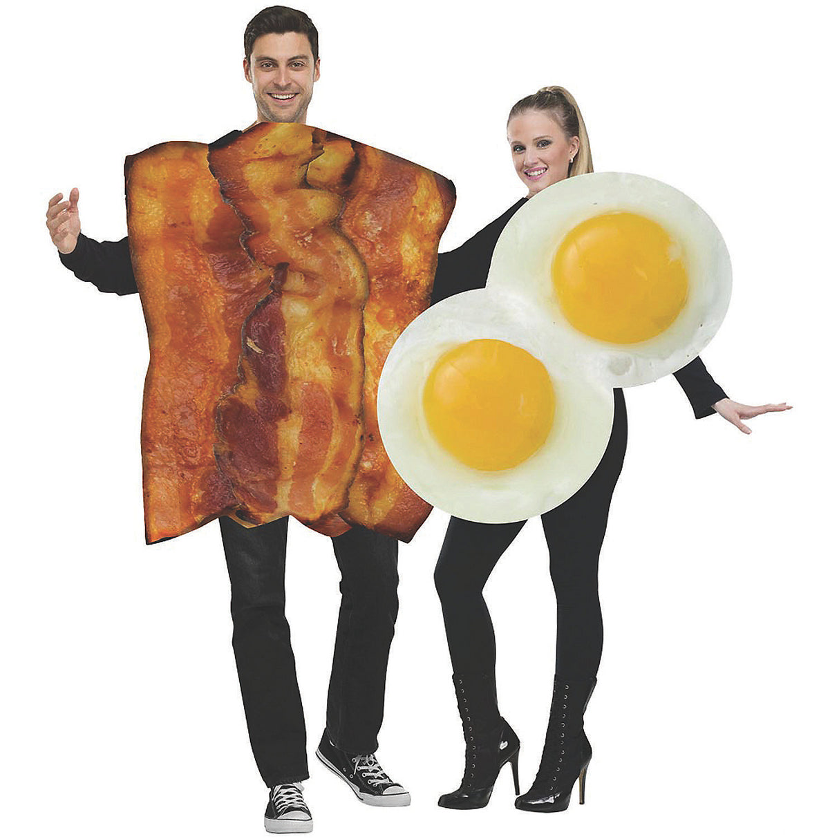 Couples Bacon And Eggs Costumes for Fun Halloween Parties and Themed Events