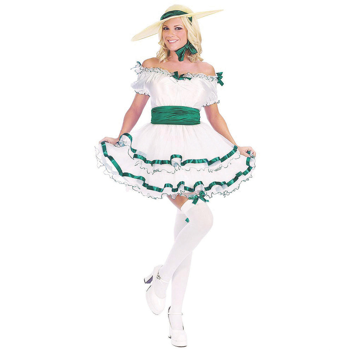 Elegant Women's Southern Belle Costume for Halloween Parties and Themed Events