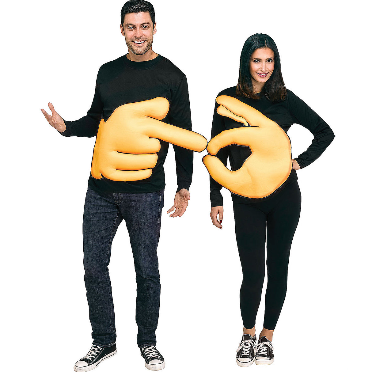 Fun Ok Pointer Adult Costume for Halloween Parties and Costume Events