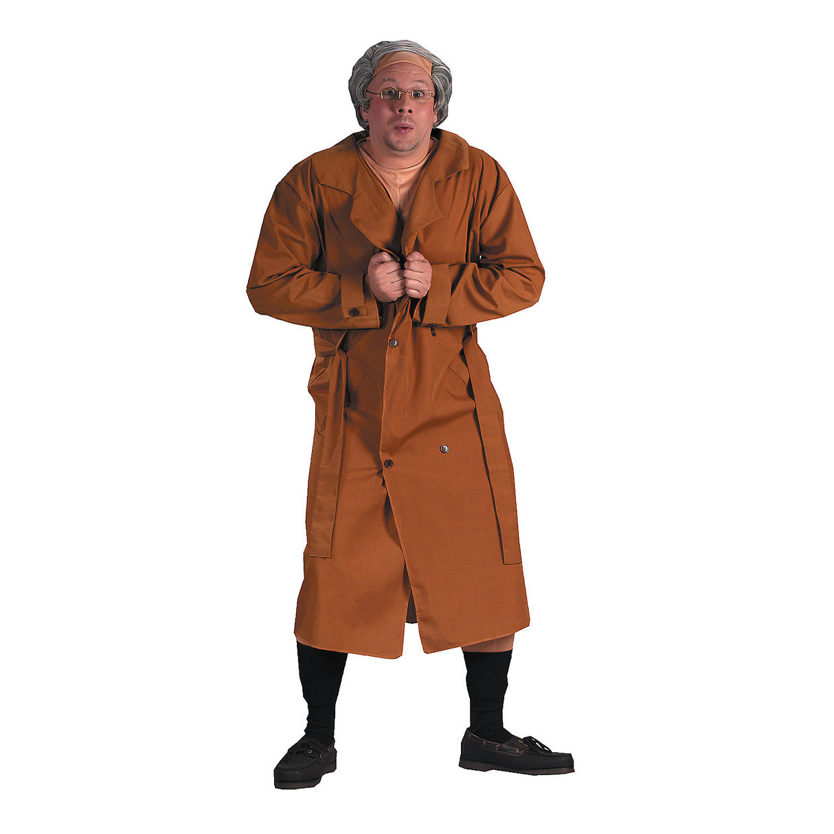 Frank The Flasher Costume for Adult Parties Halloween Events and Funny Themed Celebrations