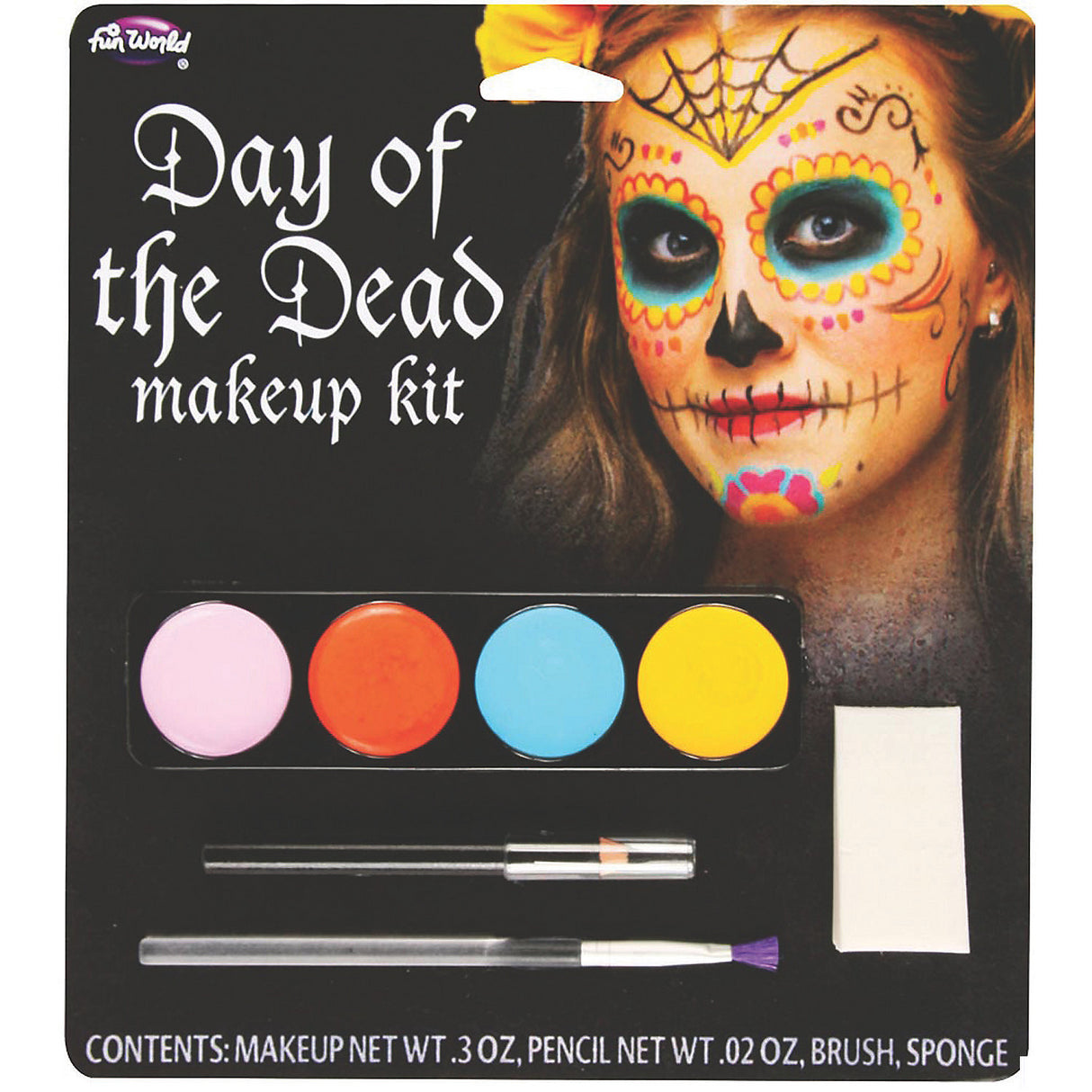Unique Day Of The Dead Makeup Kit for Halloween Costume Parties Festivities and Themed Events