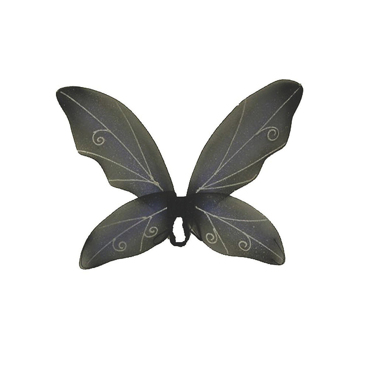 Beautiful Blue Black Fairy Wings for Halloween Costumes and Creative Dress Up Events