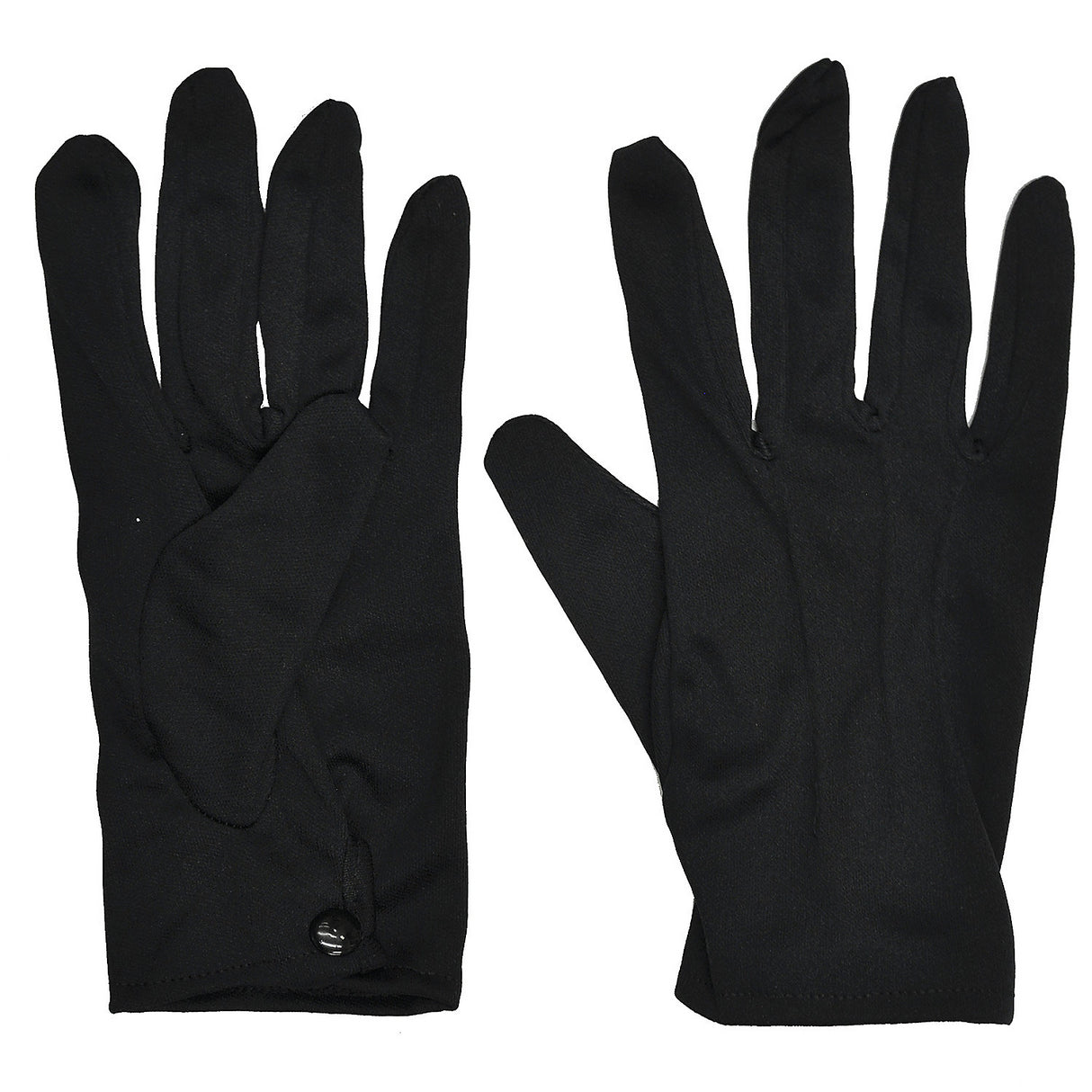 Stylish Theatrical Adult Gloves with Snap for Costume Parties and Dramatic Performances