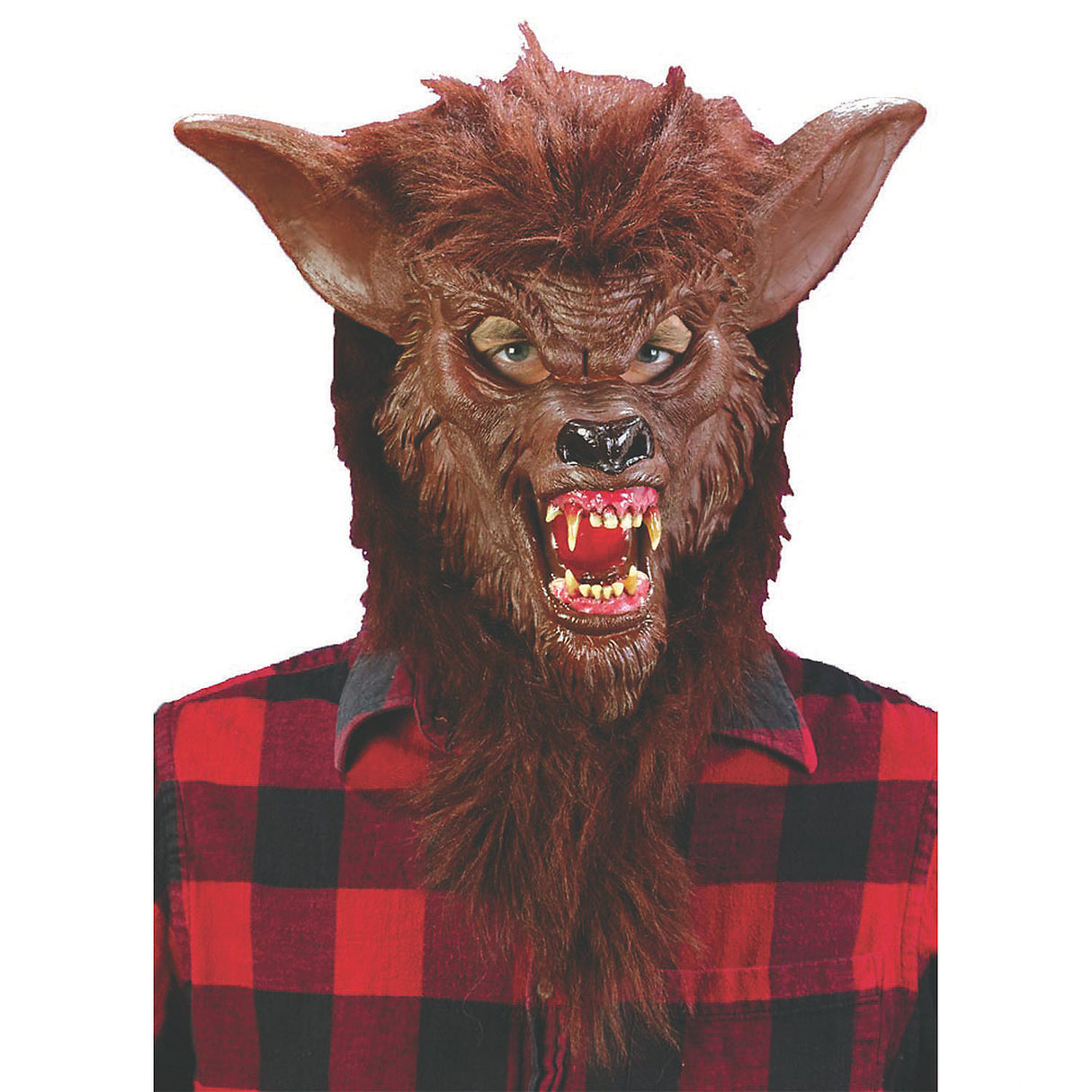 Unique Werewolf Deluxe Mask for Halloween Parties Frightening Costume Experiences