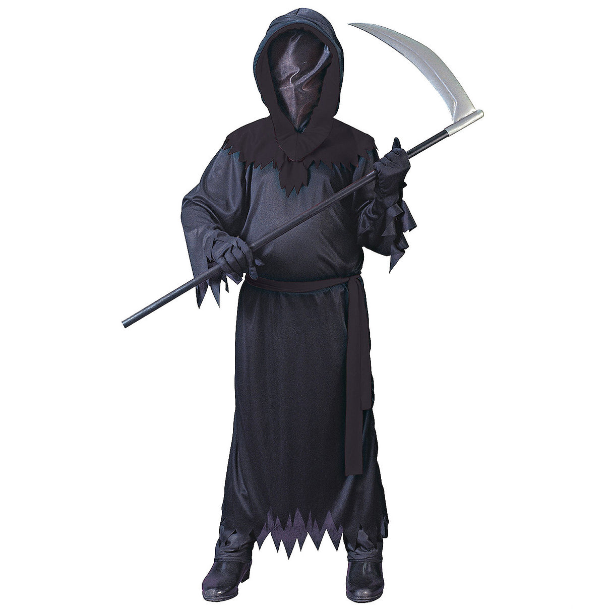 Spooky PHANTOM COSTUME BLACK for Halloween Parties Family Events and Costume Contests