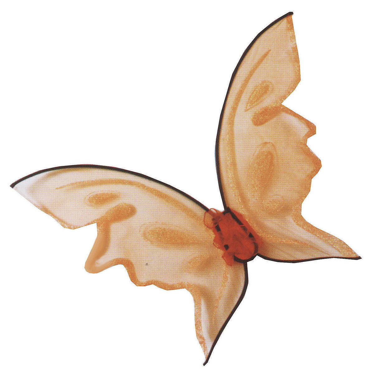 Lovely Orange Butterfly Wings for Halloween Costume Accessories and Themed Parties