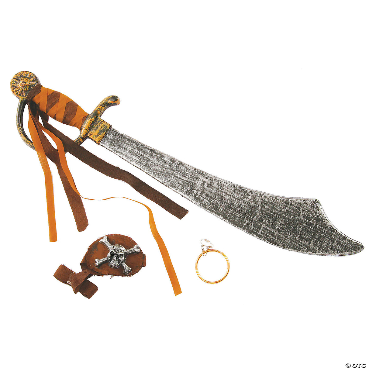 Complete Pirate Set for Halloween Parties Dress Up and Themed Events