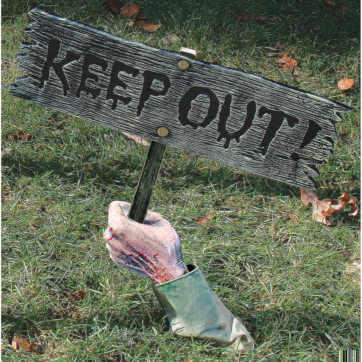Keep Out Warning From Below!