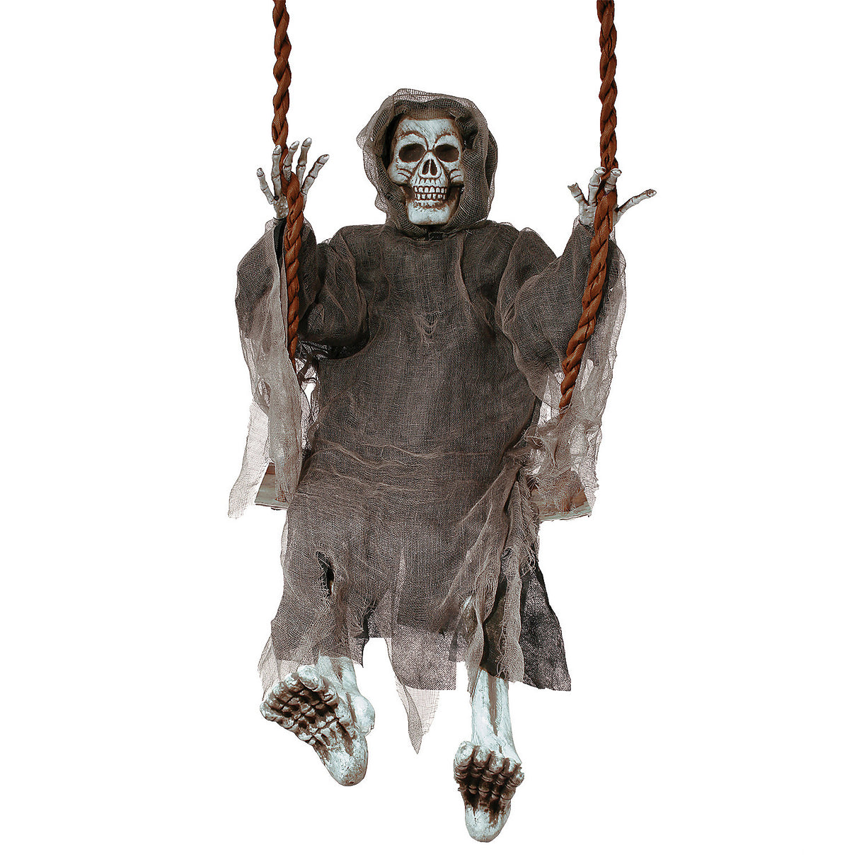 Eerie Reaper 36 Inch Swinging Dead Prop for Halloween Decorations and Parties